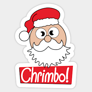 'Chrimbo!' Sticker